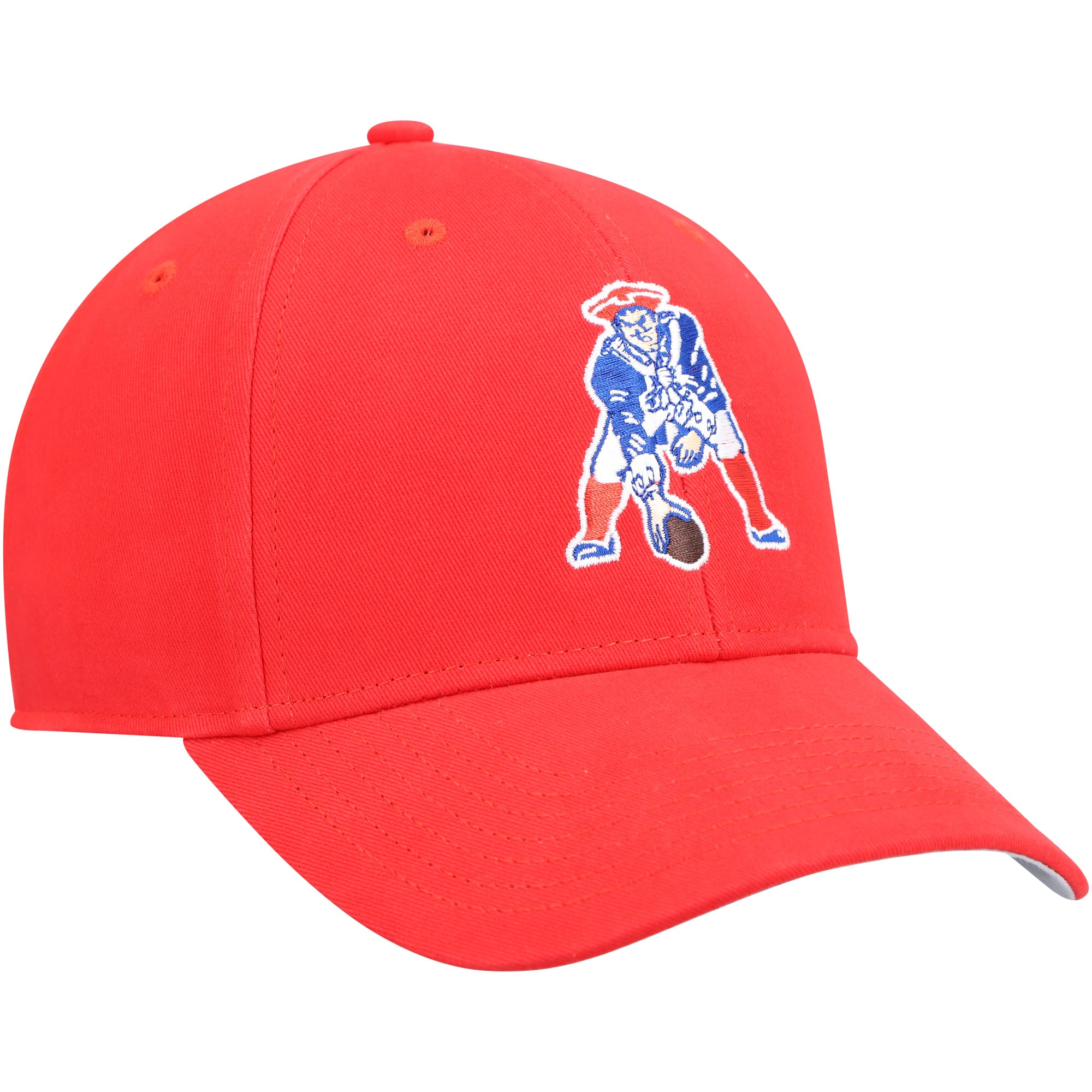 Casquette ajustable New England Patriots rouge pour enfant, modèle MVP de base, modèle basique.