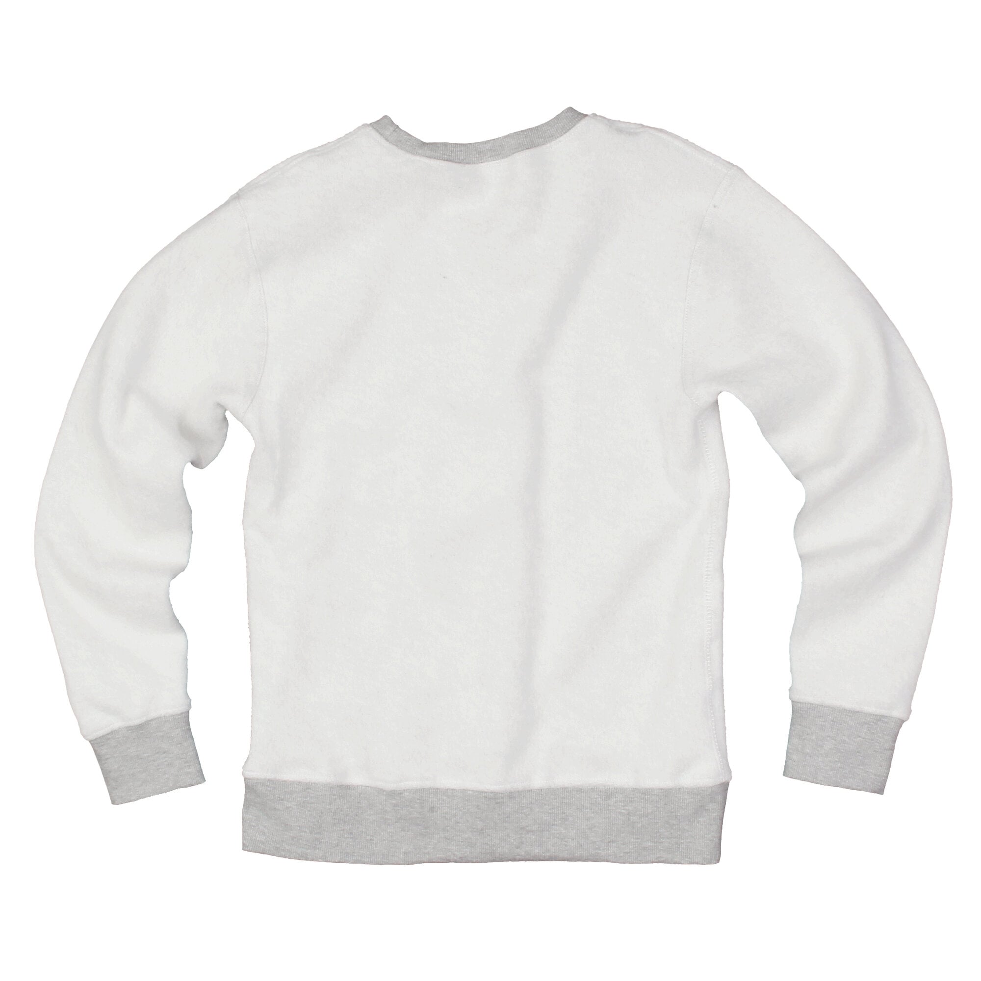 Youth Wes & Willy Gray New England Patriots Reverse Fleece Teddy Bear Sweatshirt