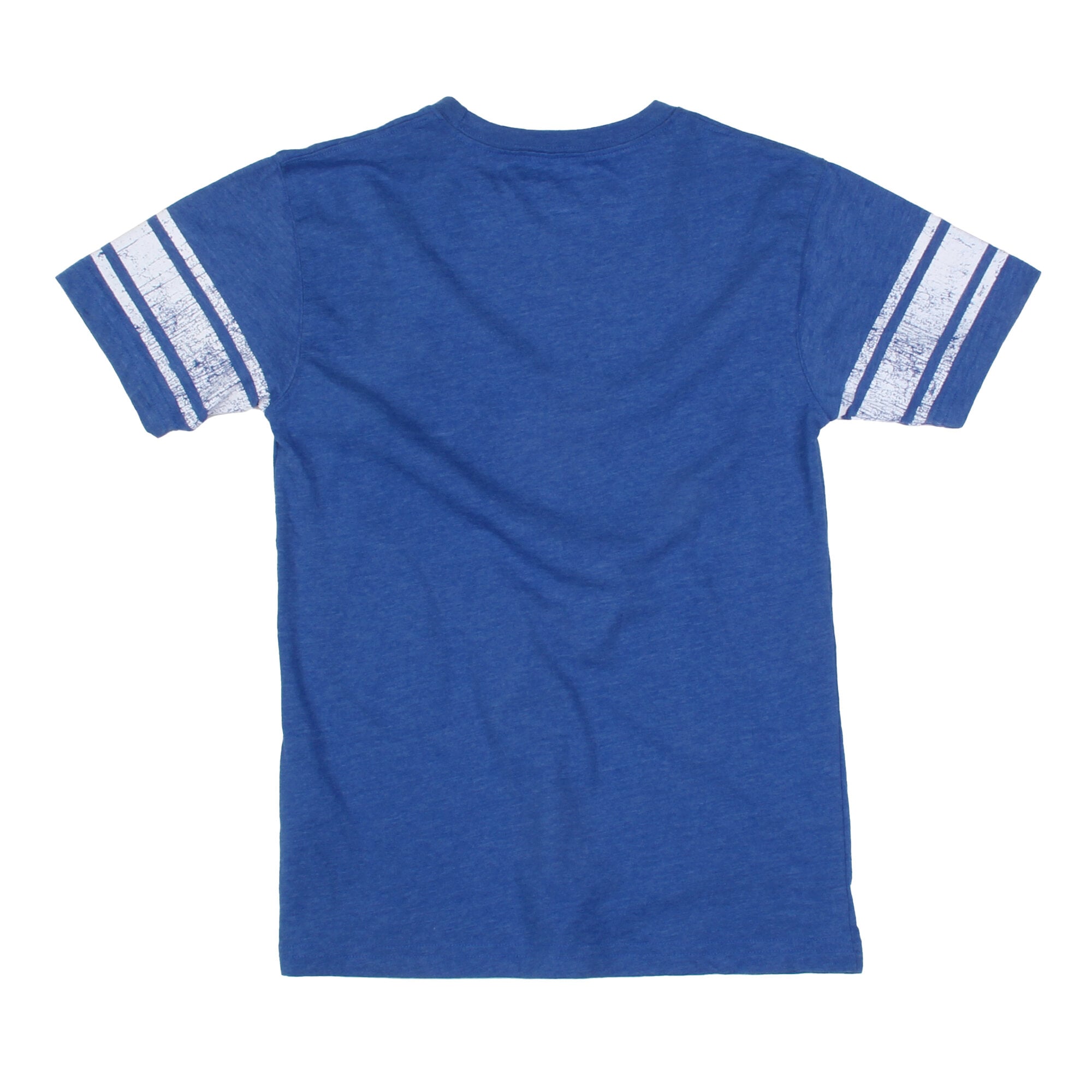 T-shirt de football américain Wes & Willy Royal New England Patriots pour jeunes