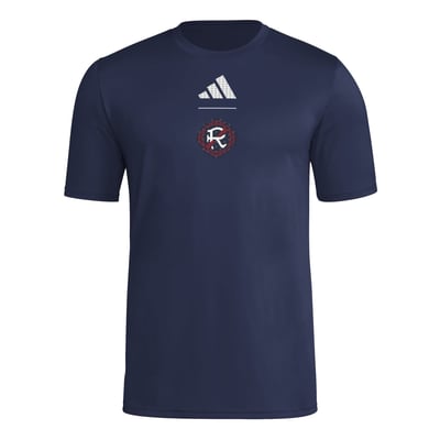 New England Revolution adidas 2026 Jersey Hook Pregame T-Shirt - Navy