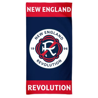 New England Revolution WinCraft 30'' x 60'' Logo Spectra Beach Towel
