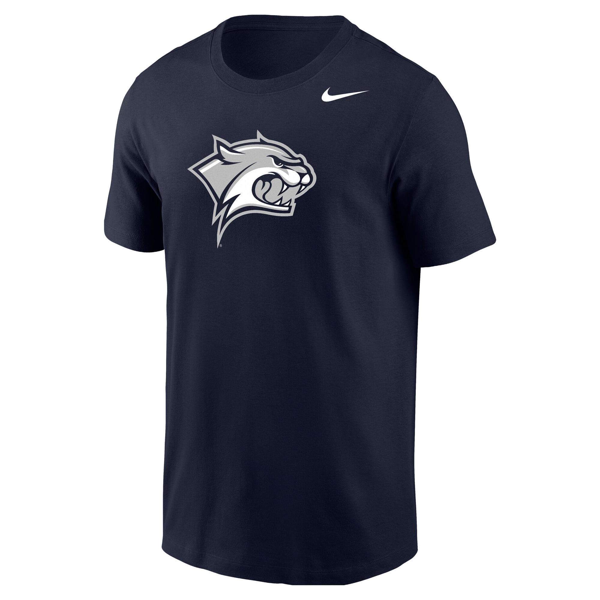 T-shirt Nike Core bleu marine pour homme, New Hampshire Wildcats