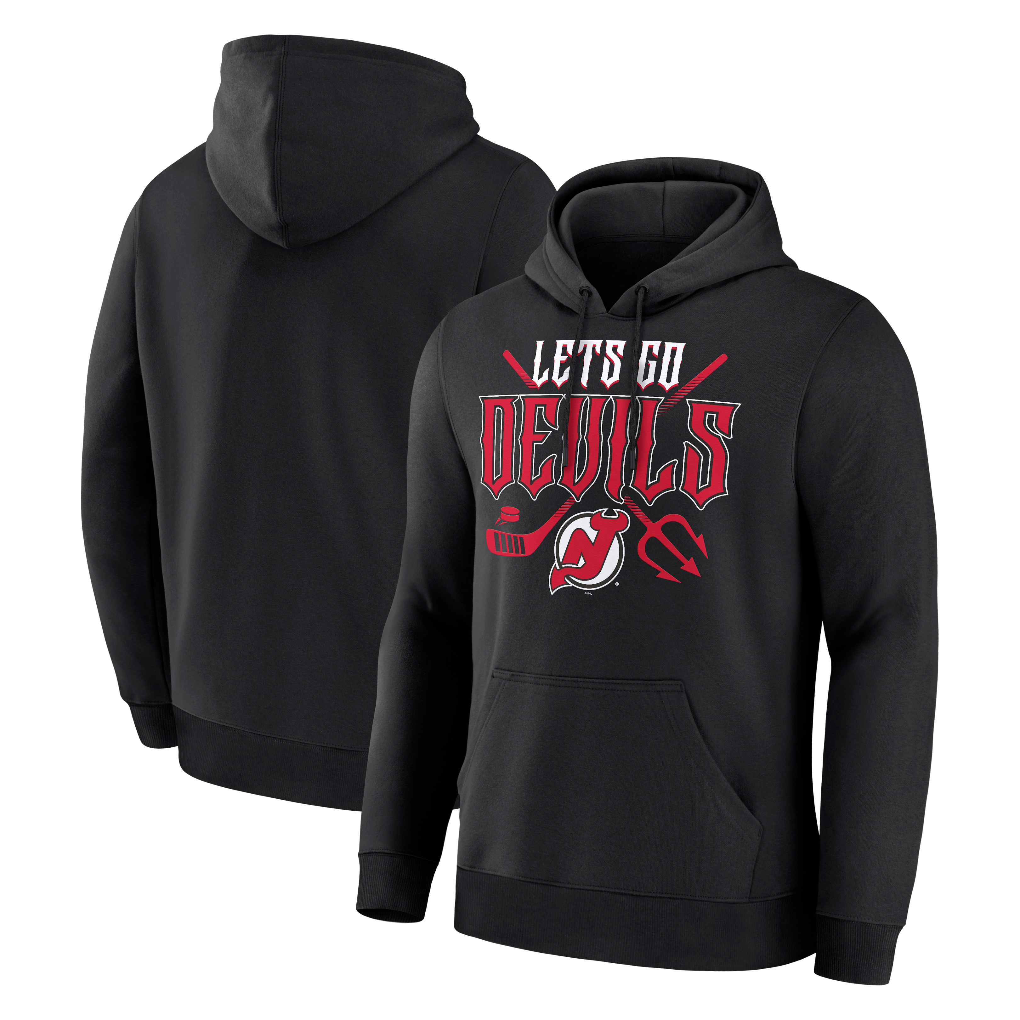 Sweat à capuche alternatif noir pour homme des New Jersey Devils