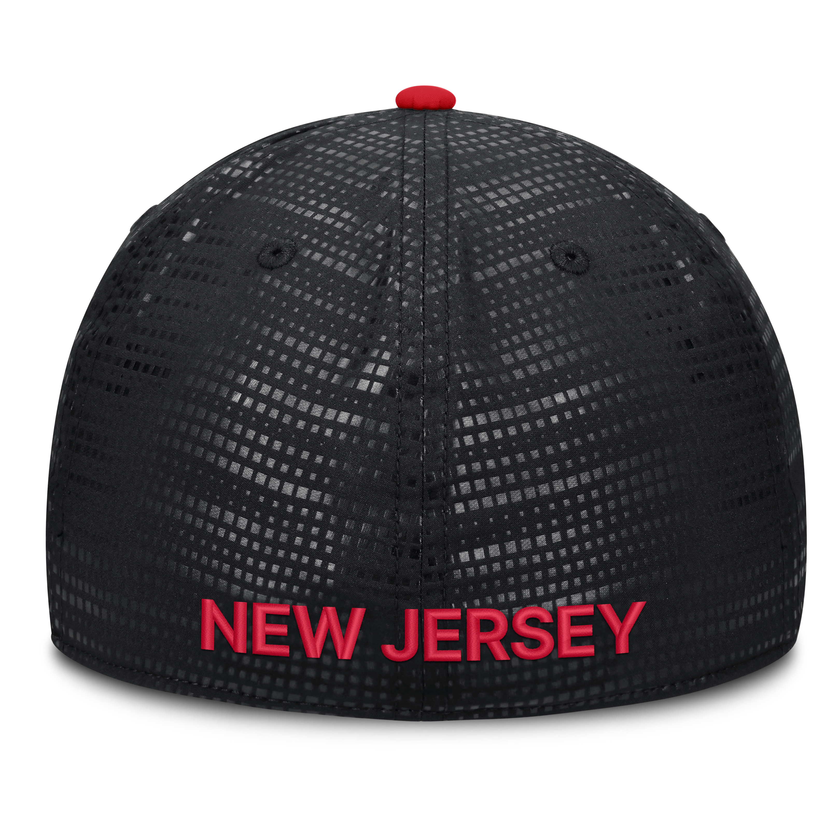 Men's Fanatics Black New Jersey Devils Authentic Pro Rink Debossed Stretch Fit Hat