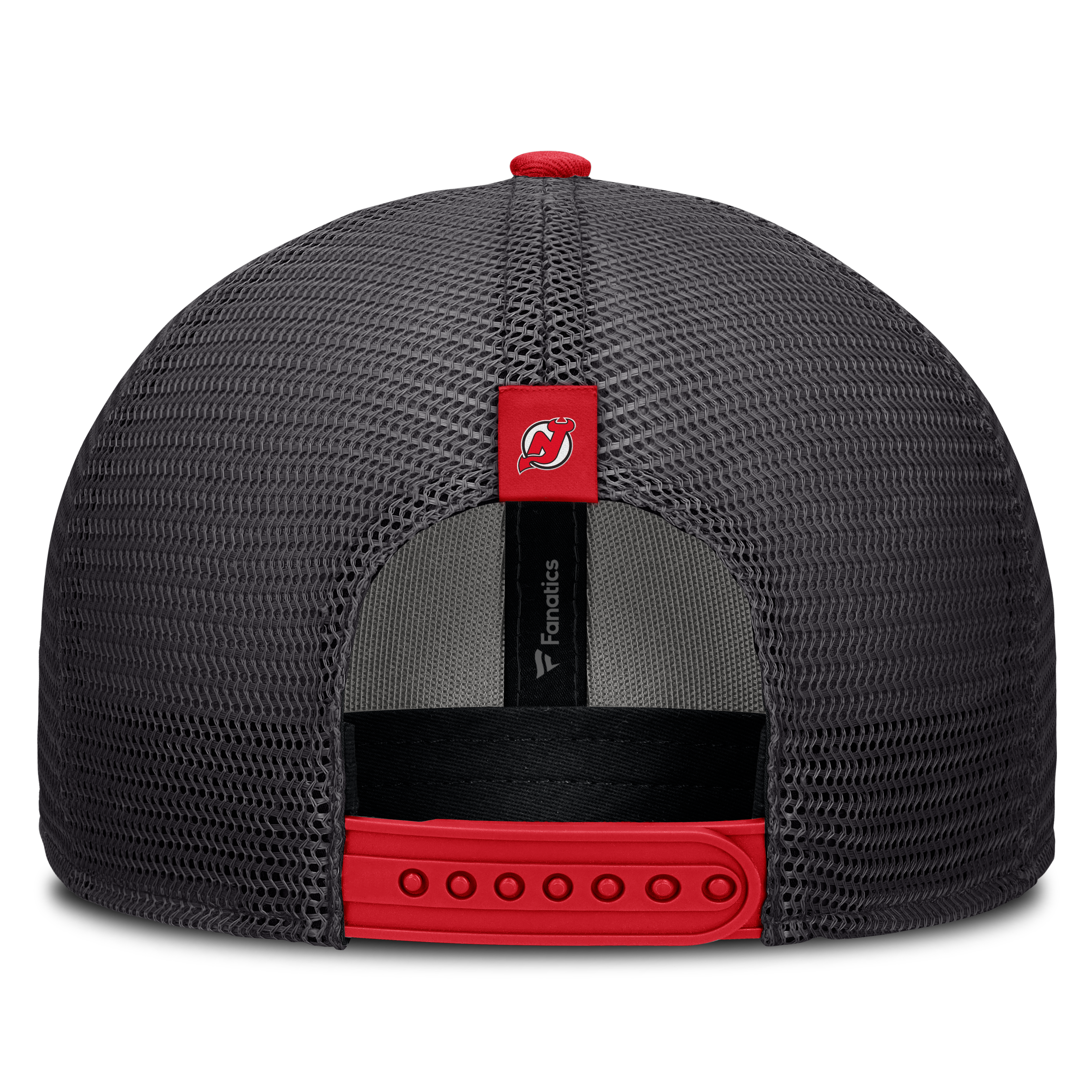 Casquette trucker ajustable Fanatics noire pour homme, New Jersey Devils, Fundamental Limits