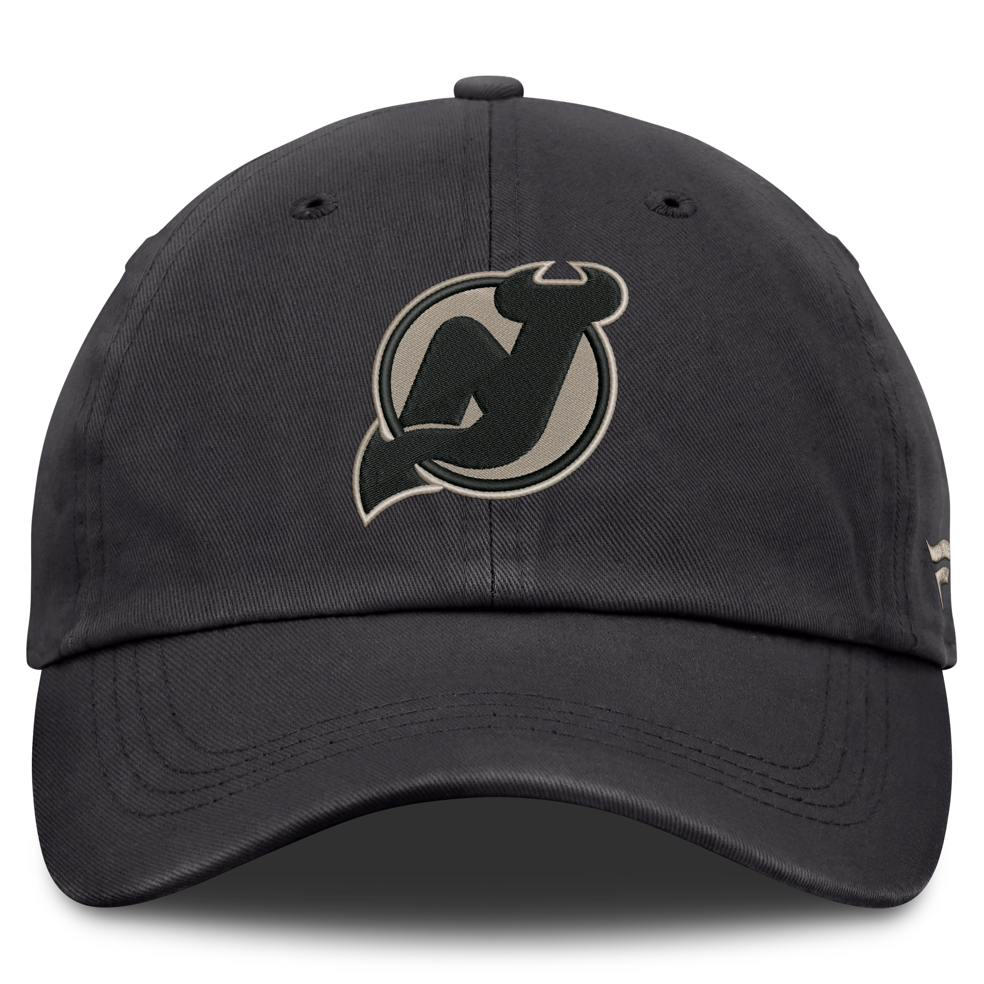 Men's Fanatics Charcoal New Jersey Devils Road Phantom Washed Adjustable Hat