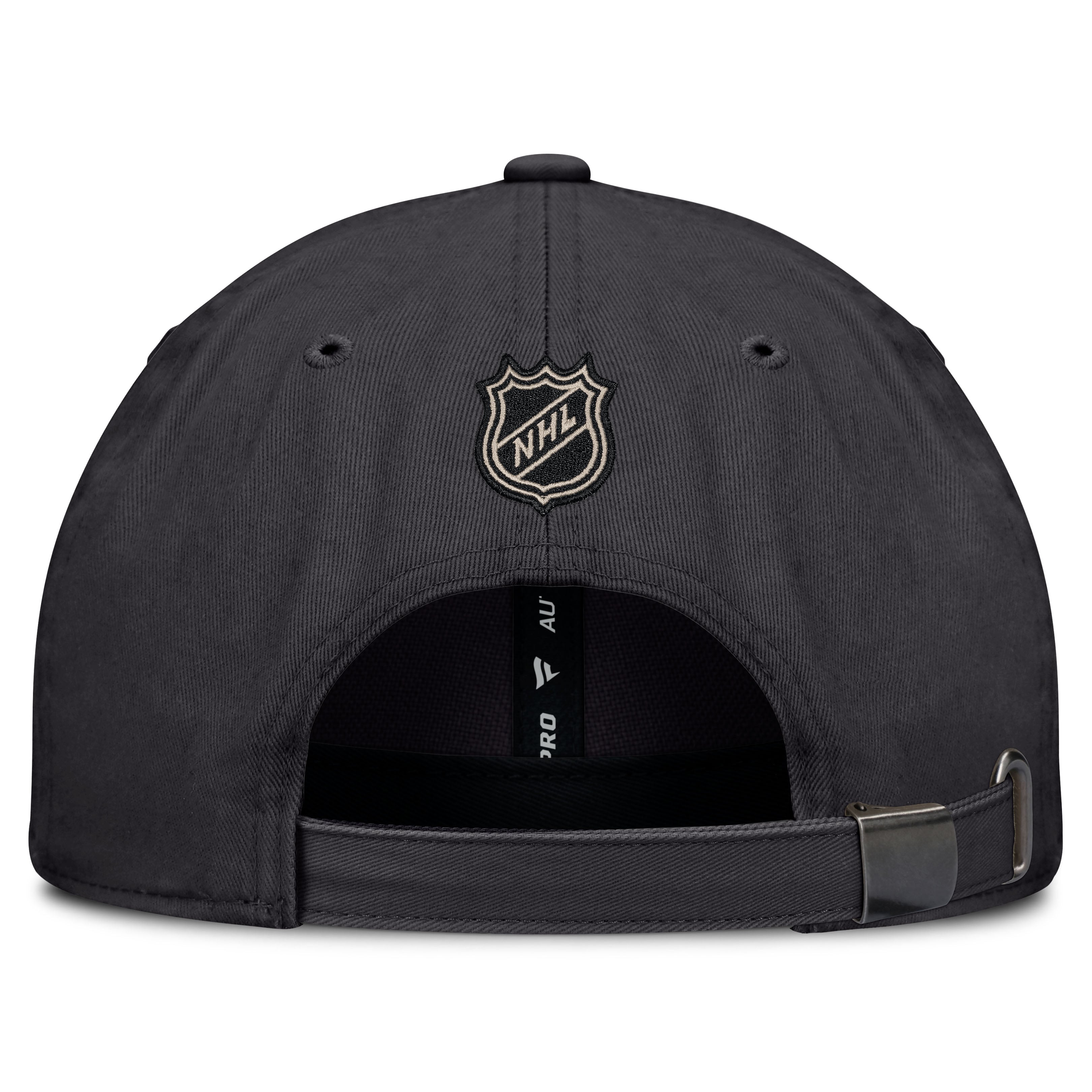Men's Fanatics Charcoal New Jersey Devils Road Phantom Washed Adjustable Hat