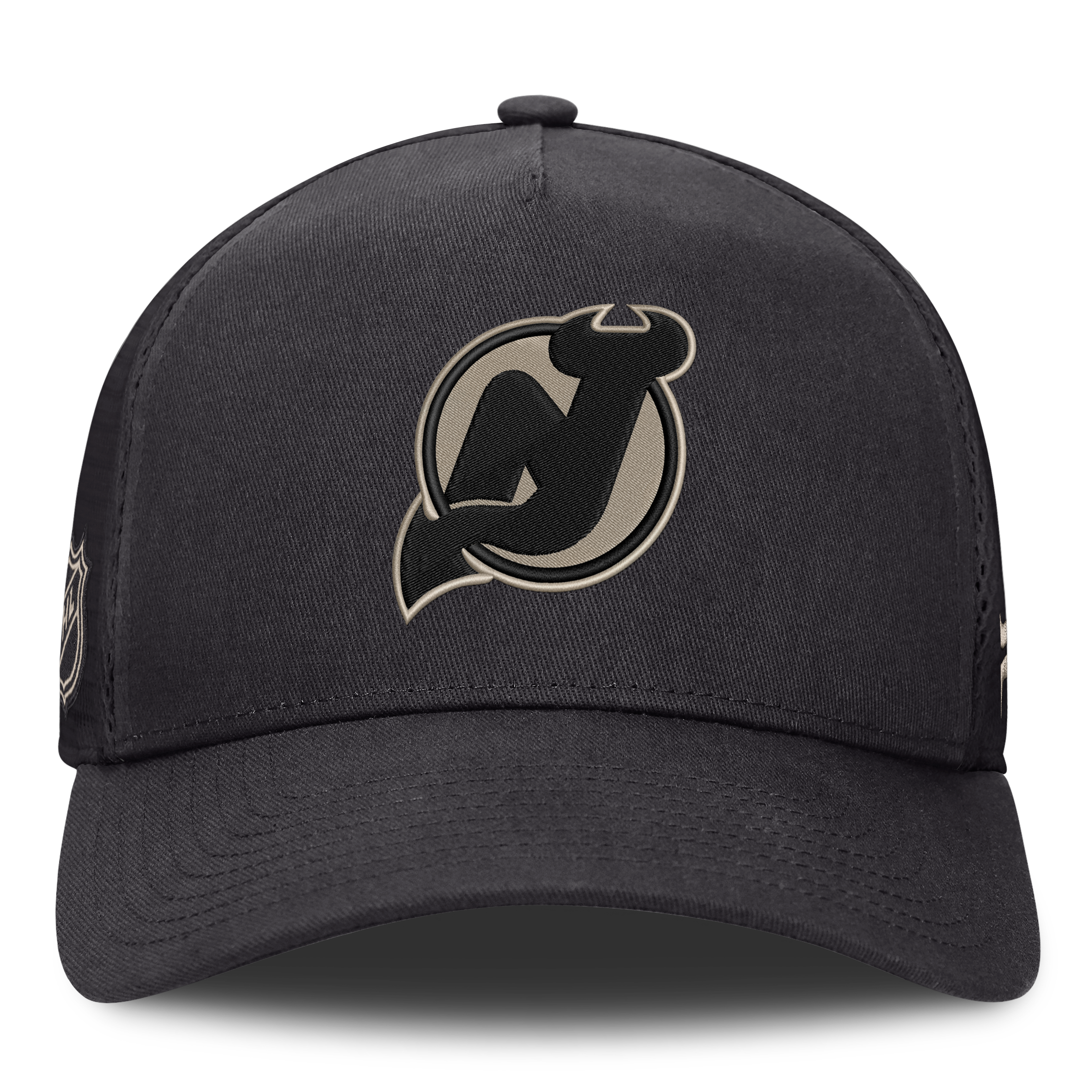 Casquette Fanatics Charcoal New Jersey Devils Road Soft Wash A-Frame Meshback pour homme