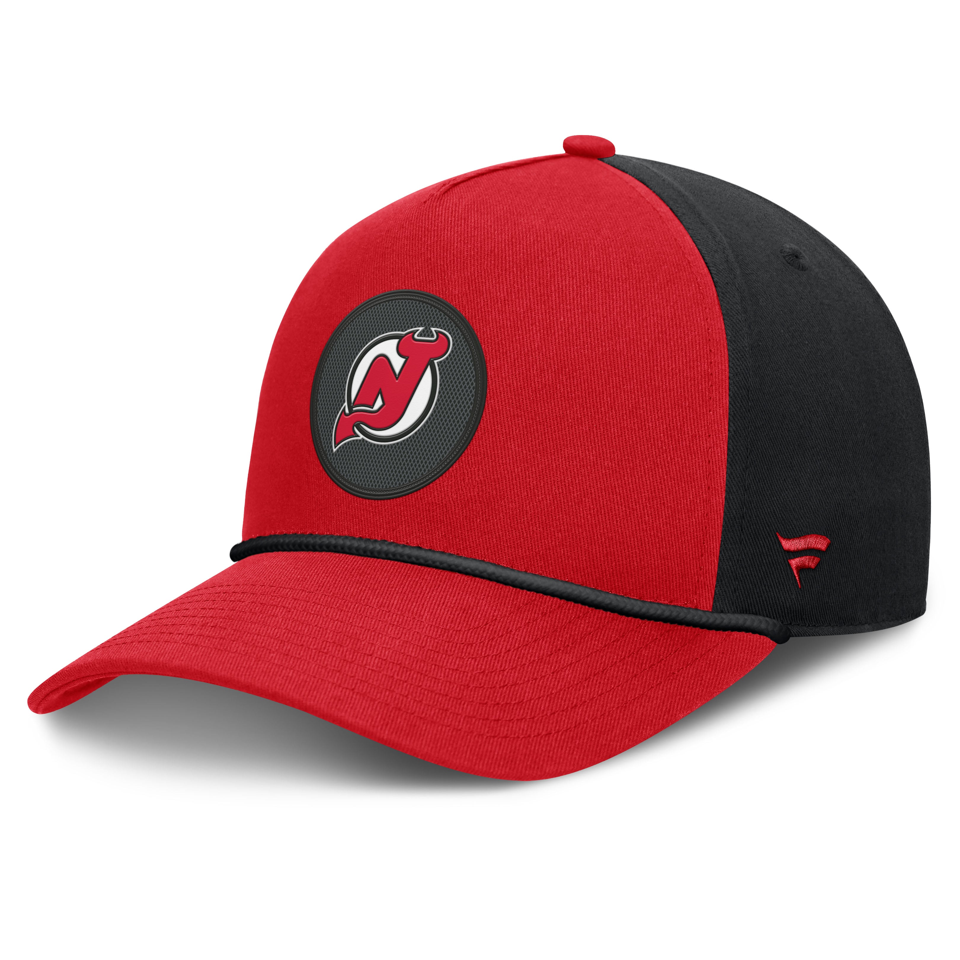 Casquette ajustable Fanatics rouge New Jersey Devils Authentic Pro Rink A-Frame pour homme