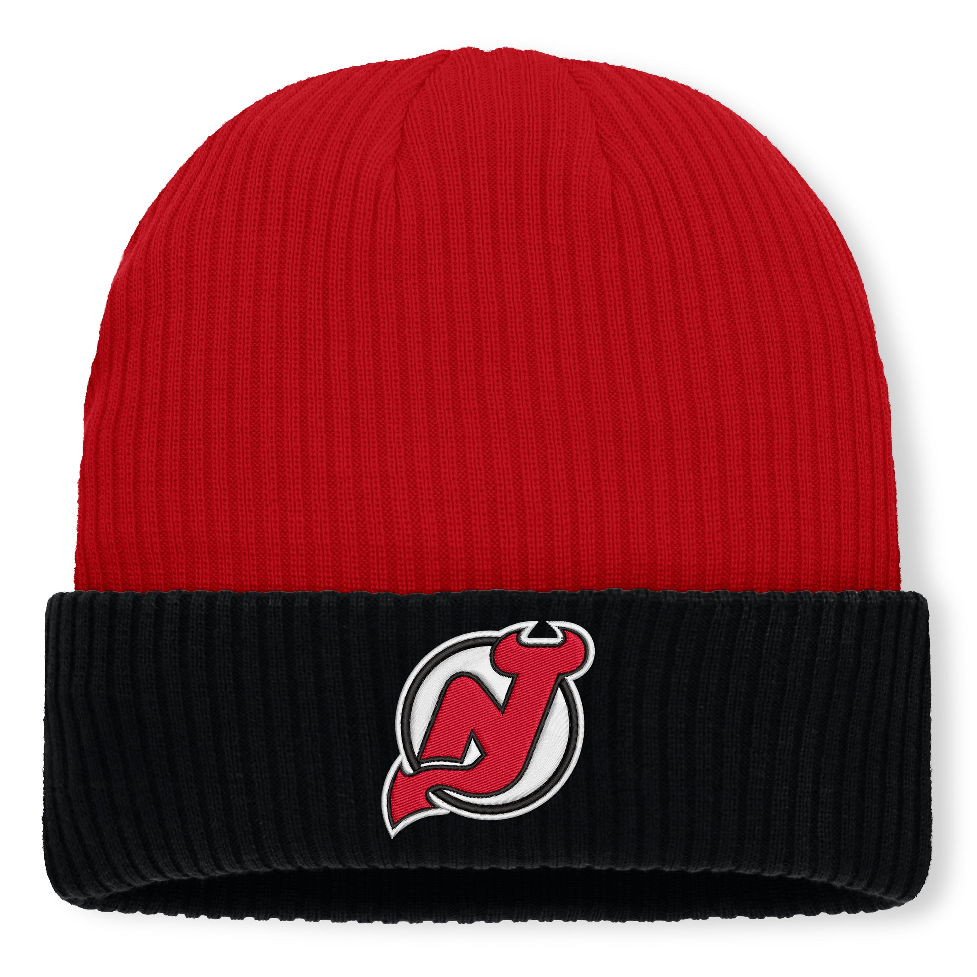 Bonnet à revers Fanatics rouge New Jersey Devils Authentic Pro Rink pour homme