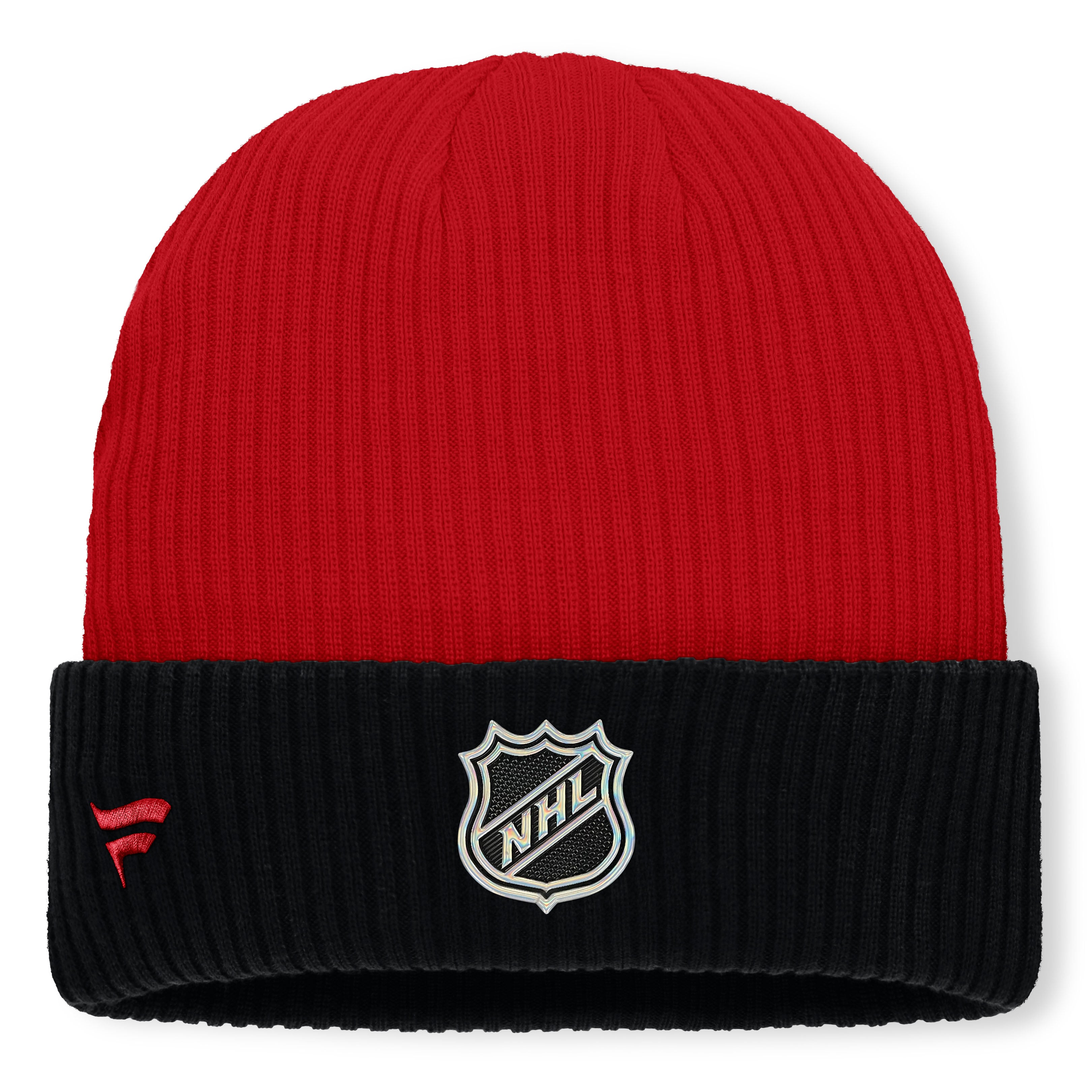Bonnet à revers Fanatics rouge New Jersey Devils Authentic Pro Rink pour homme