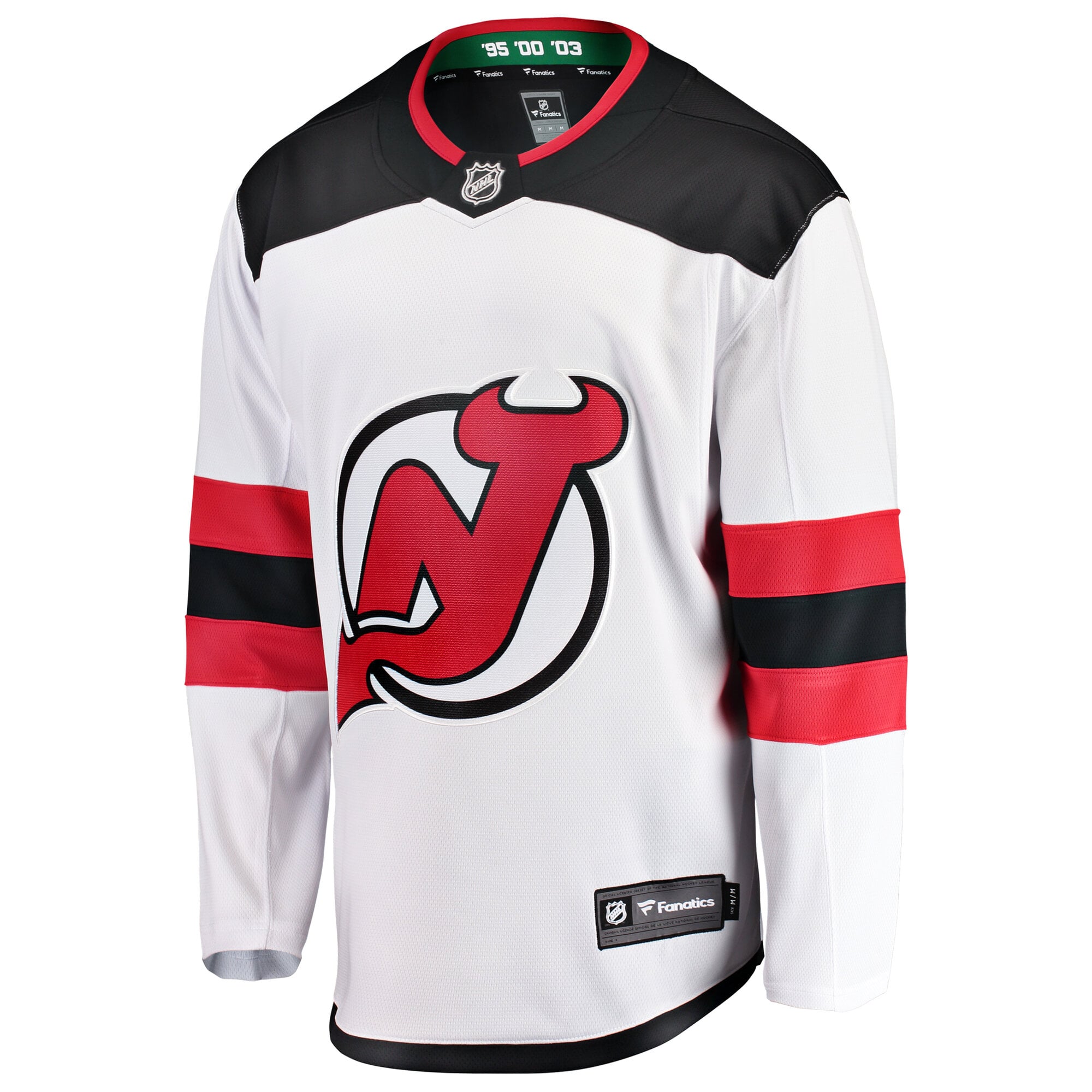 Men's Fanatics White New Jersey Devils Away Breakaway