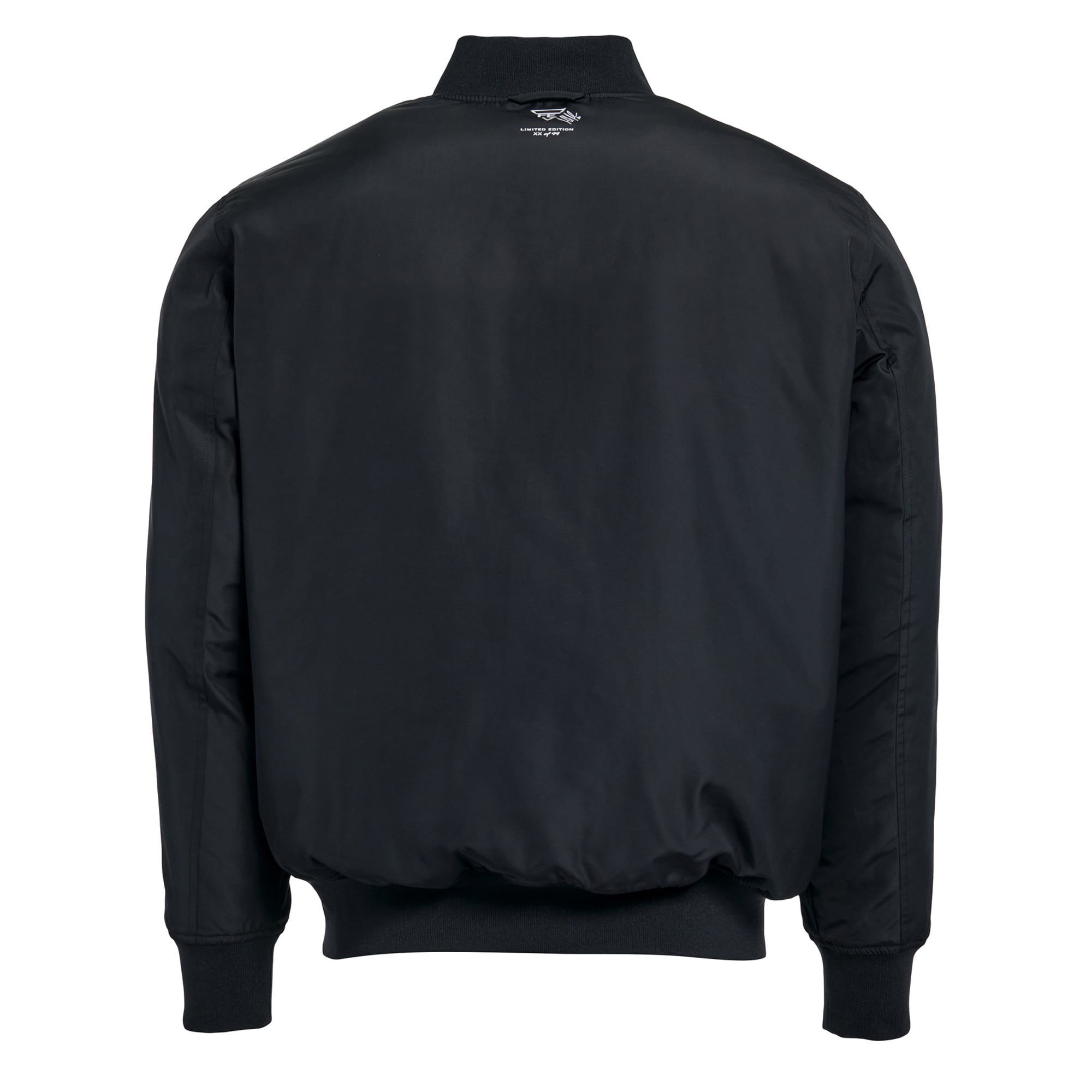 Veste bomber réversible zippée intégrale FE Martin Brodeur noire pour homme, New Jersey Devils