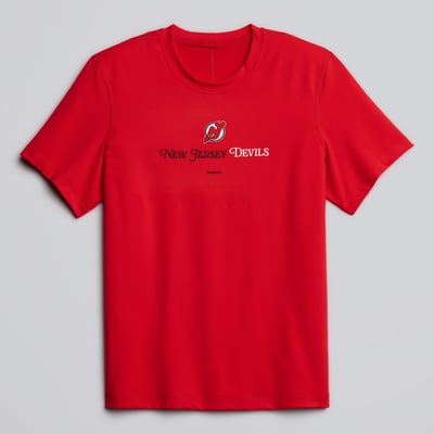 Men's New Jersey Devils lululemon True Red Soft Jersey T-Shirt