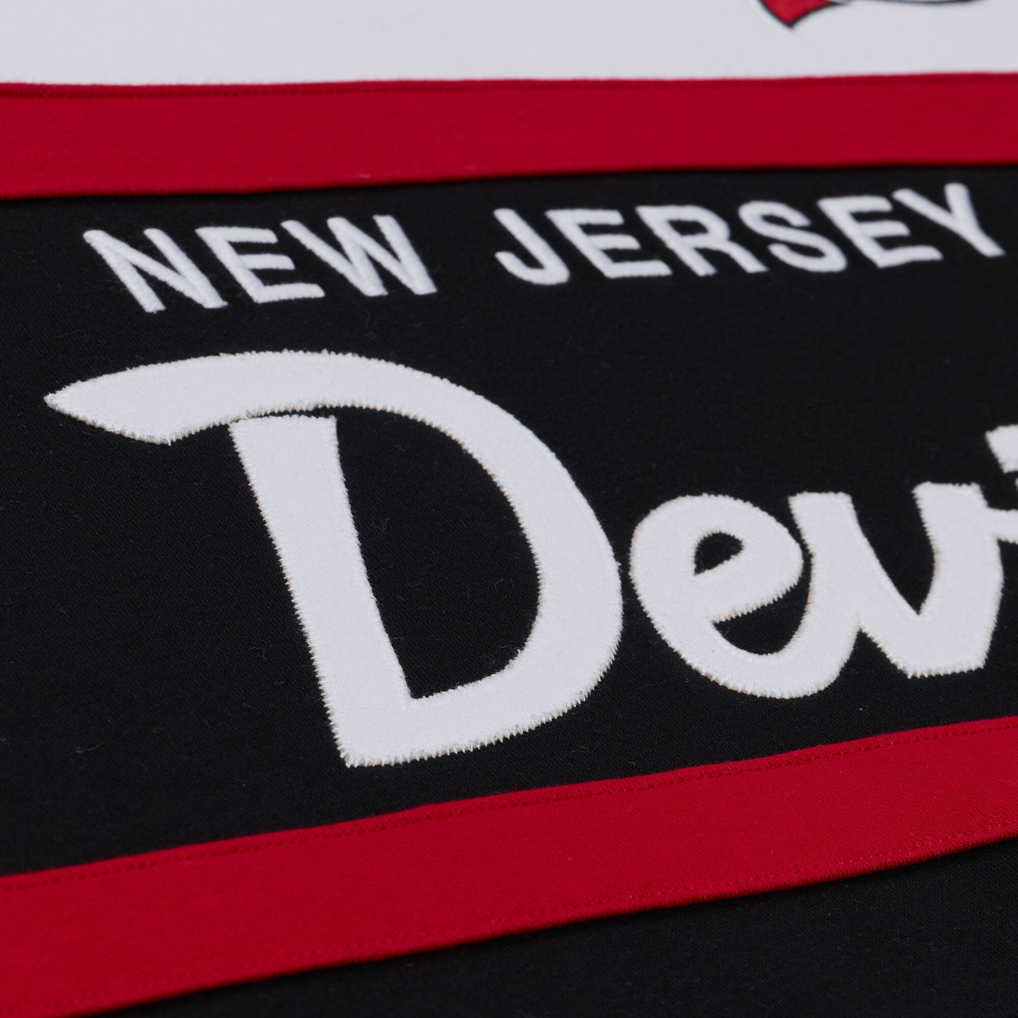 Men's Mitchell & Ness Black New Jersey Devils Head Coach Hoodie