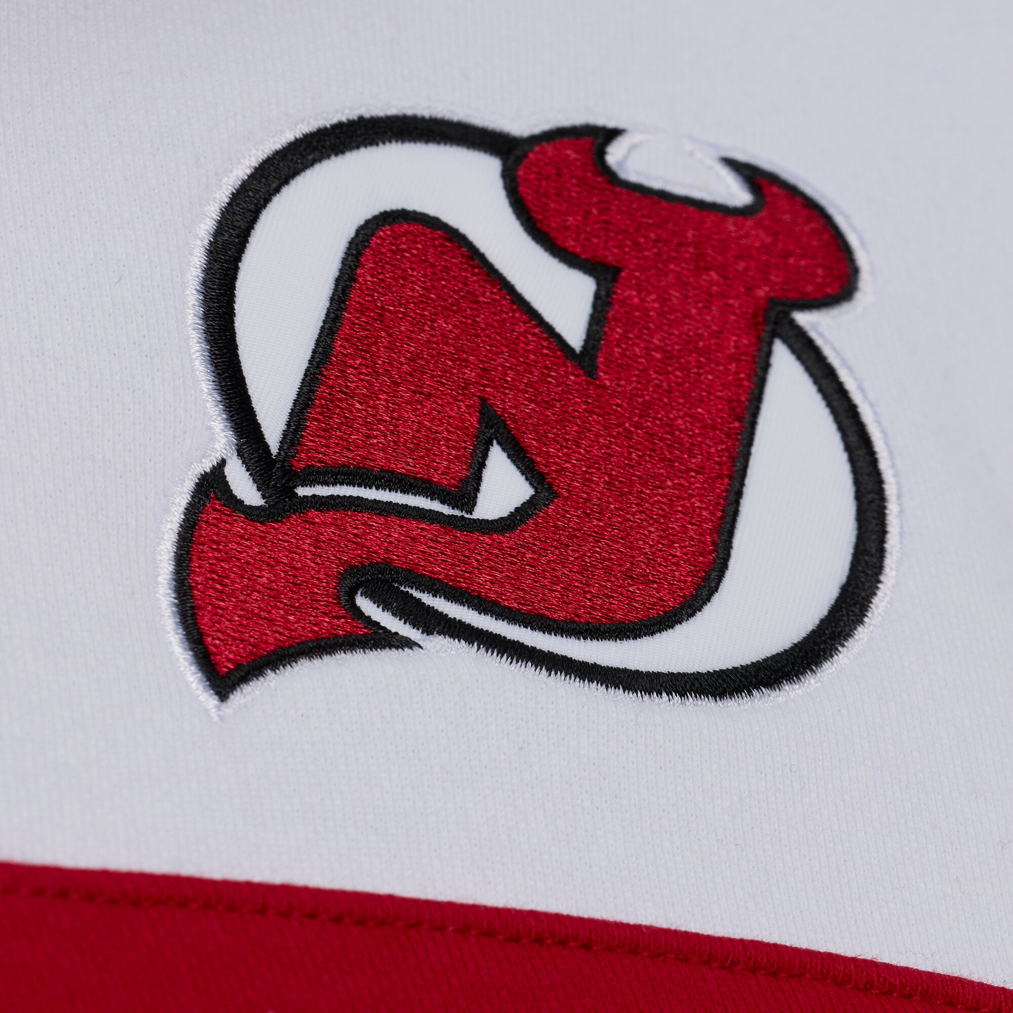 Men's Mitchell & Ness Black New Jersey Devils Head Coach Hoodie