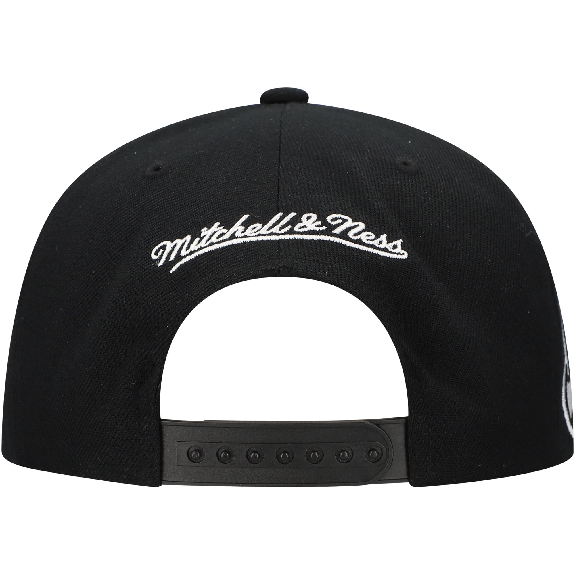 Men's Mitchell & Ness  Black New Jersey Devils Team Snapback Hat