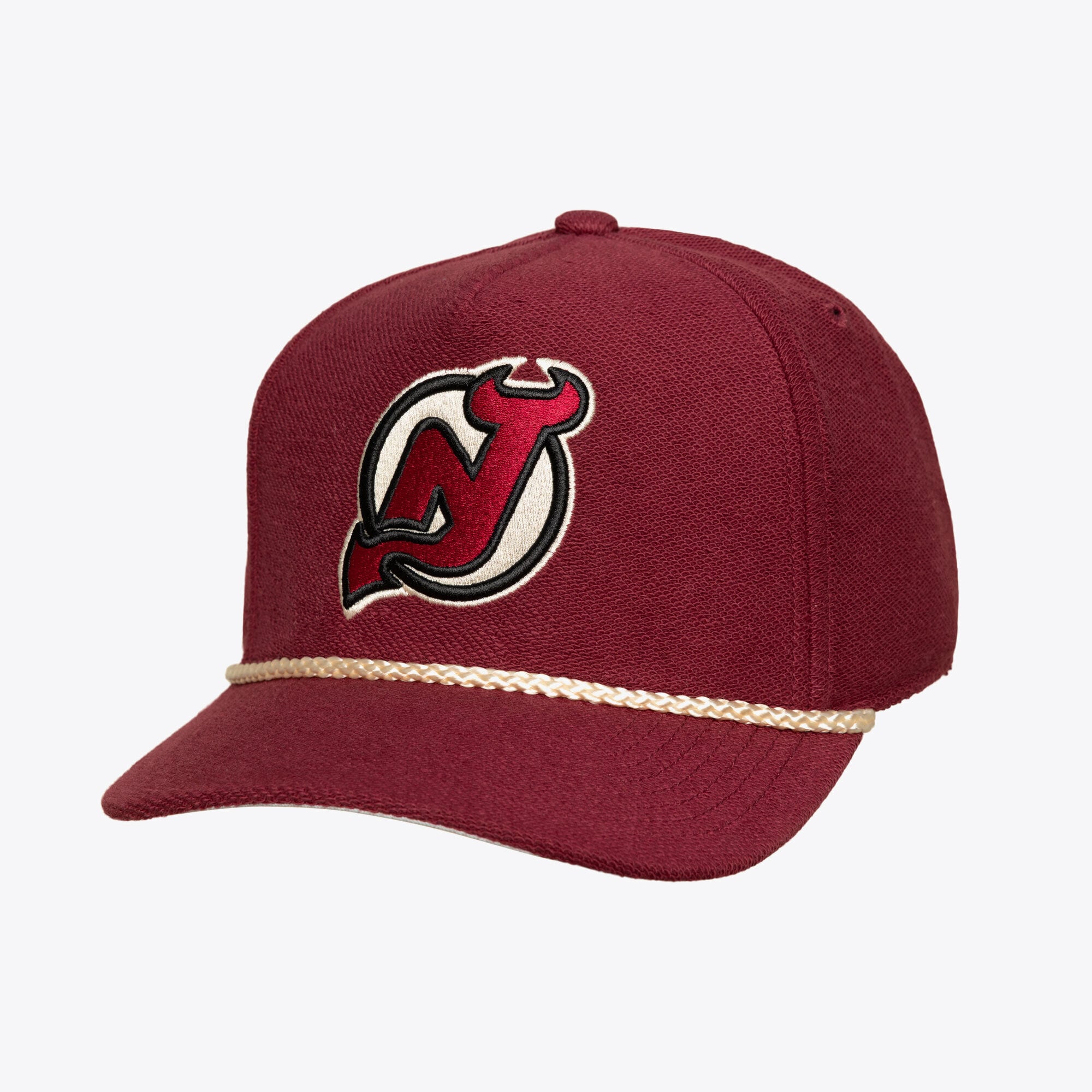 Men's Mitchell & Ness  Red New Jersey Devils Heritage Hues Pro Crown Snapback Hat