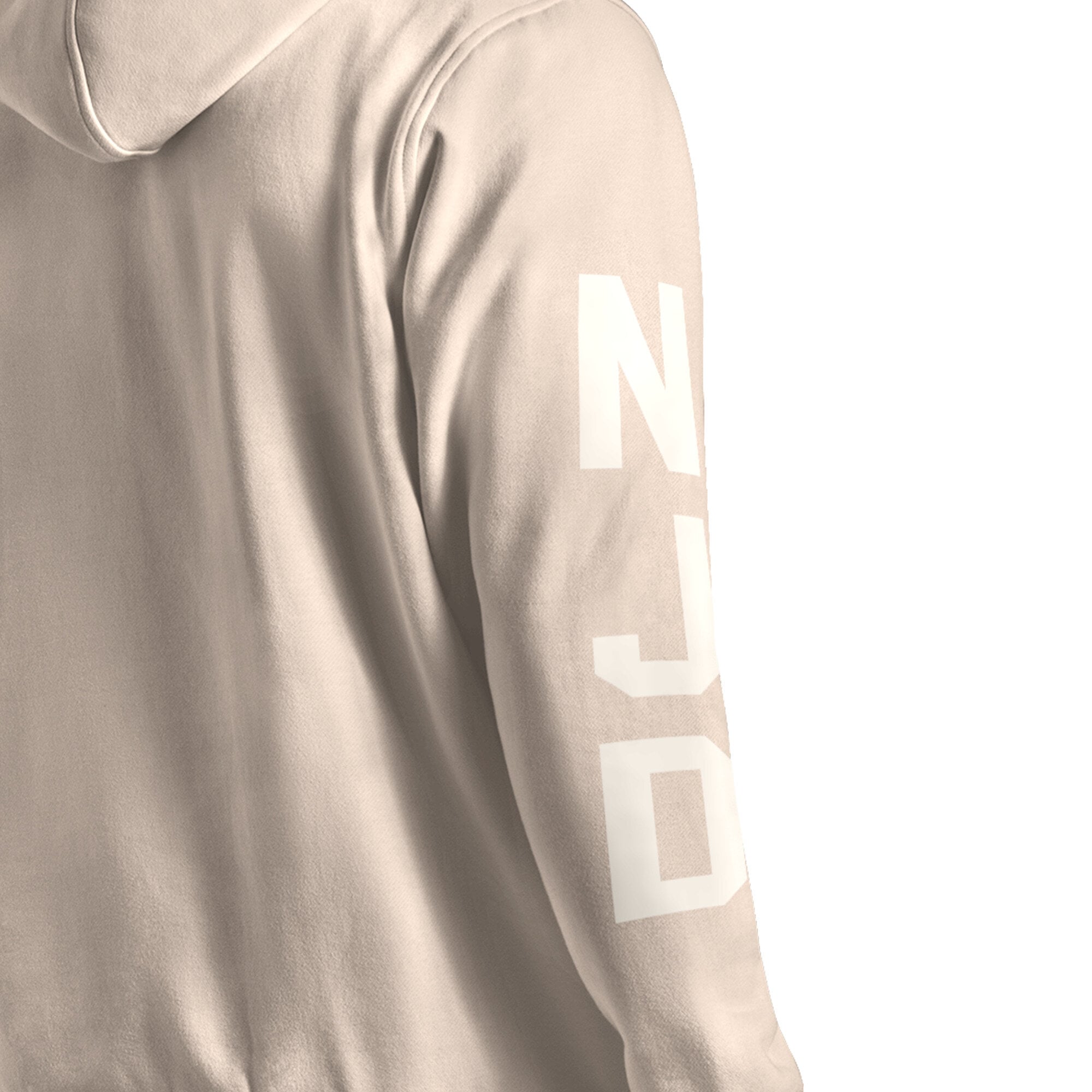 Sweat à capuche Starter beige pour homme, style vestiaire des New Jersey Devils