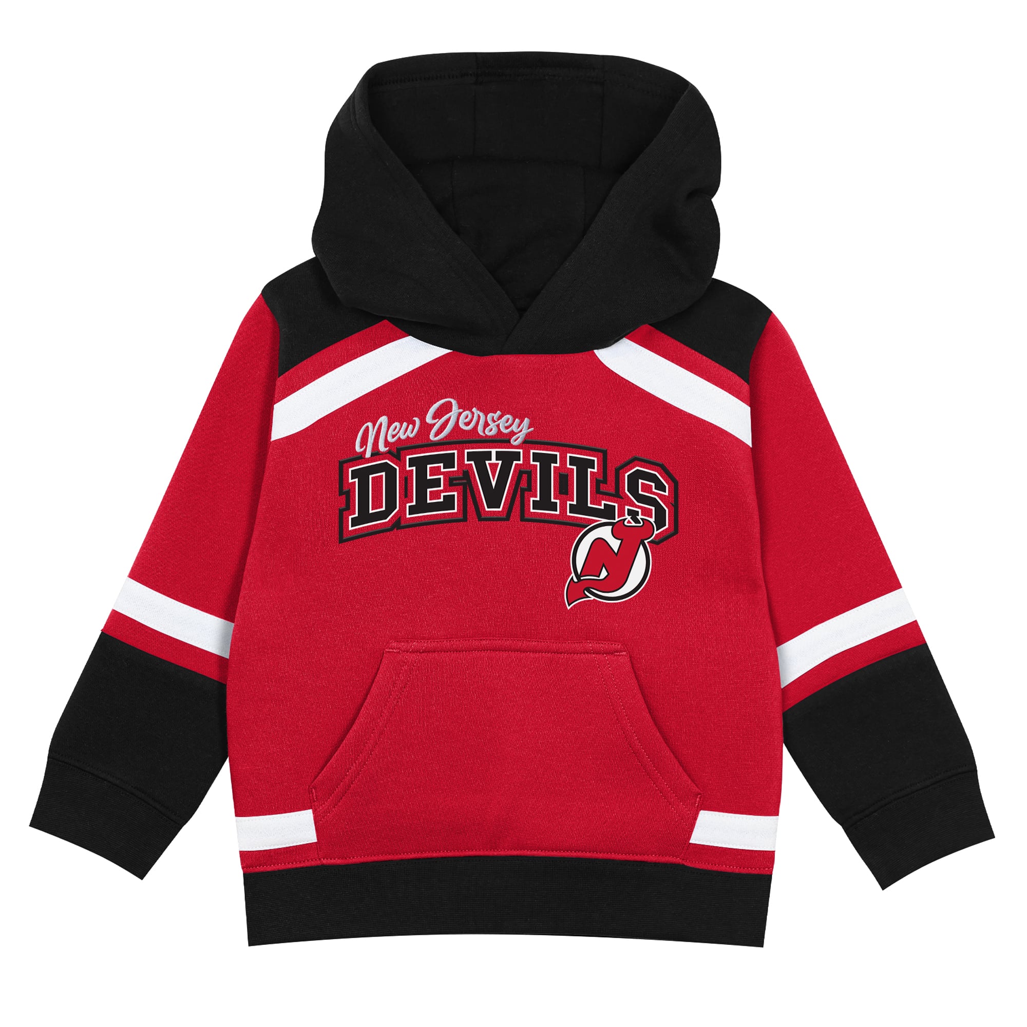 Ensemble sweat à capuche et pantalon Ice Explorer rouge noir New Jersey Devils pour tout-petits de Outerstuff