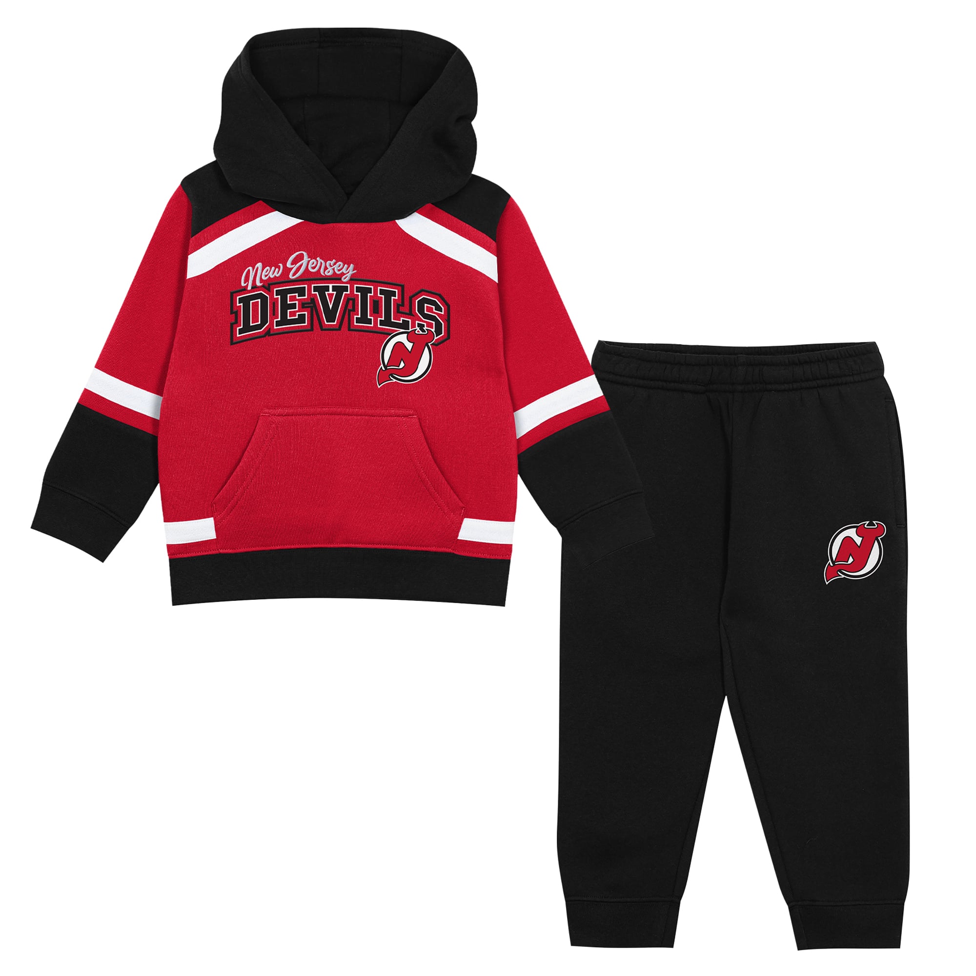 Toddler New Jersey Devils Outerstuff Red/Black Ice Explorer Hoodie ...