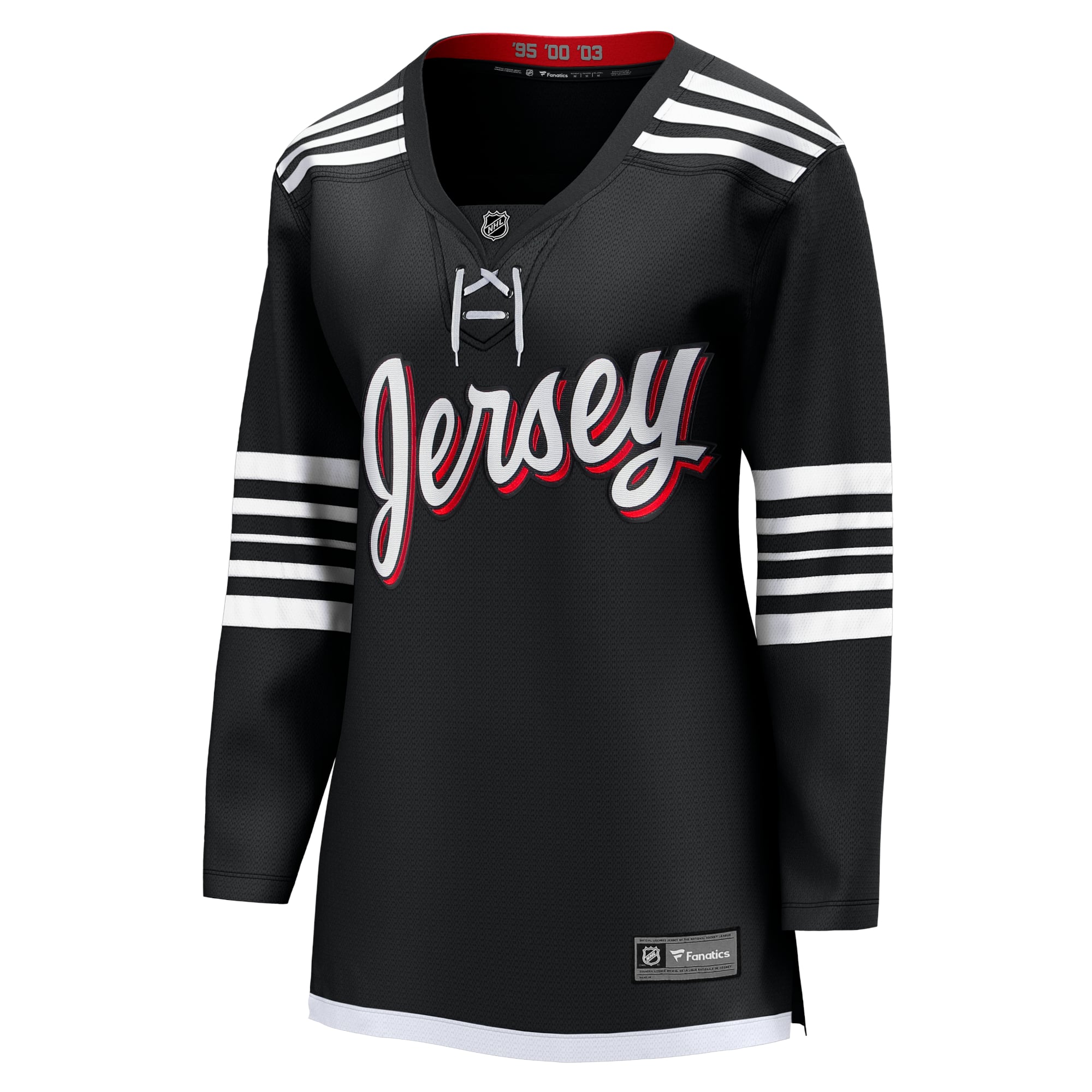Women's Fanatics Black New Jersey Devils Alternate  Breakaway