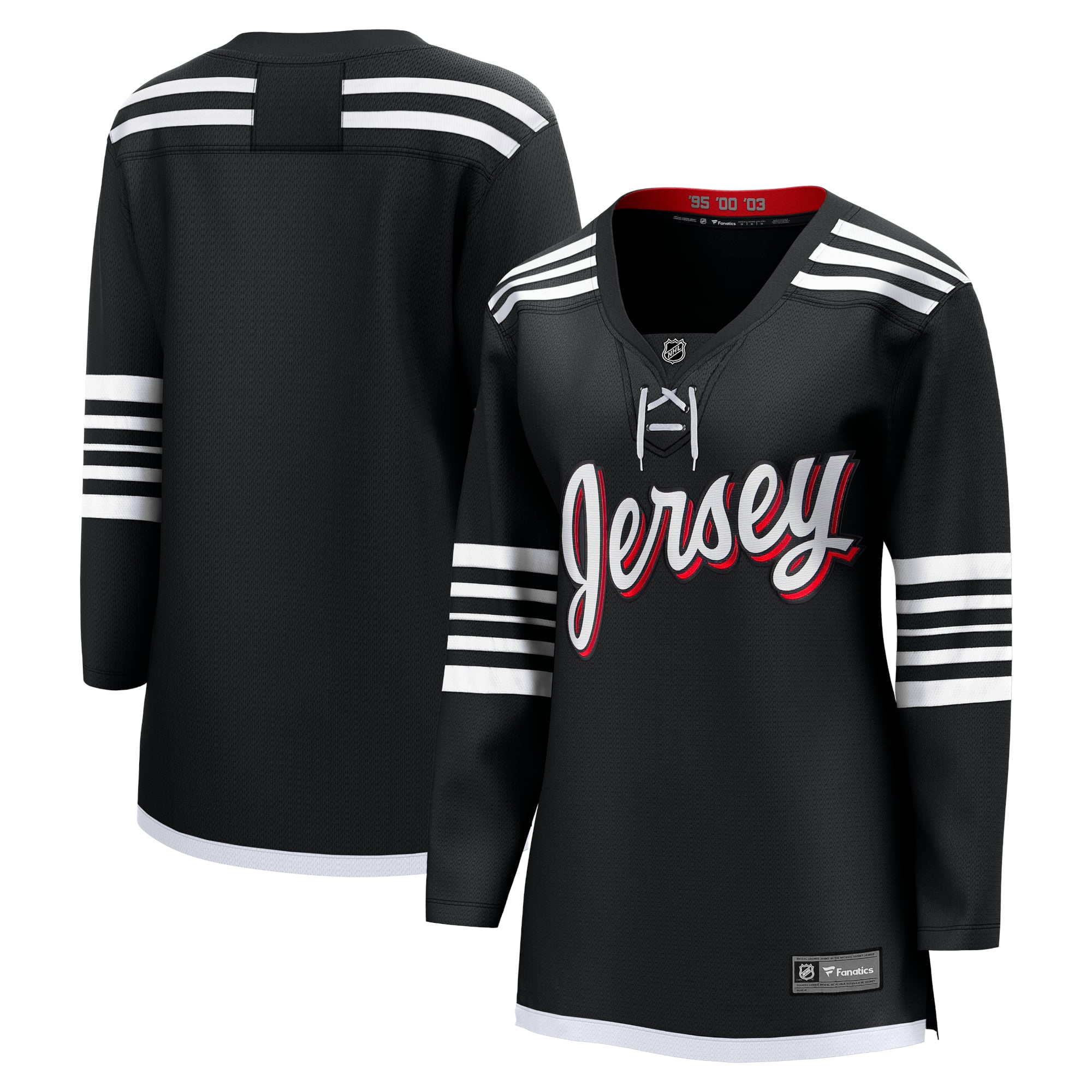 Women's Fanatics Black New Jersey Devils Alternate  Breakaway
