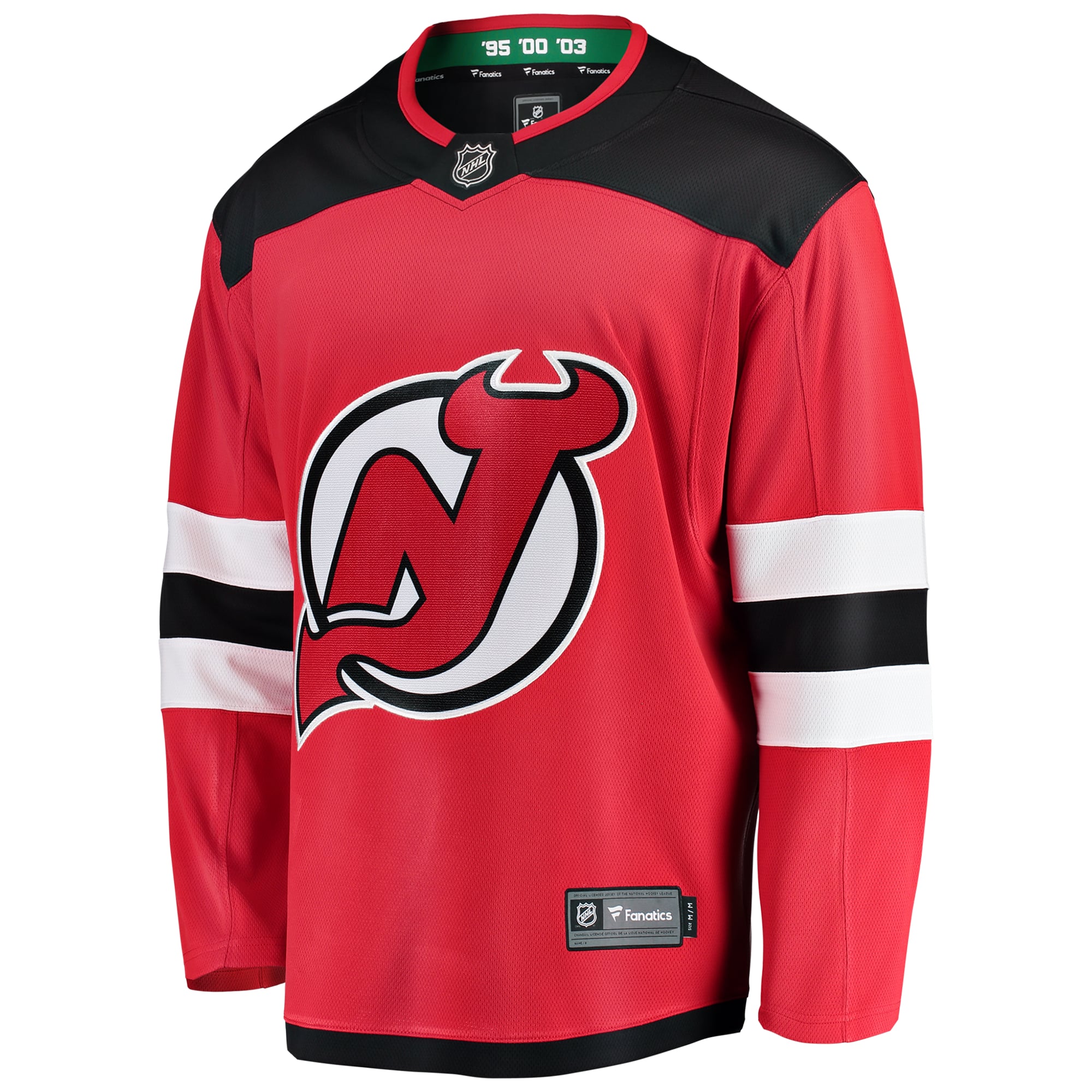 Maillot extérieur Breakaway rouge Fanatics pour femmes des New Jersey Devils
