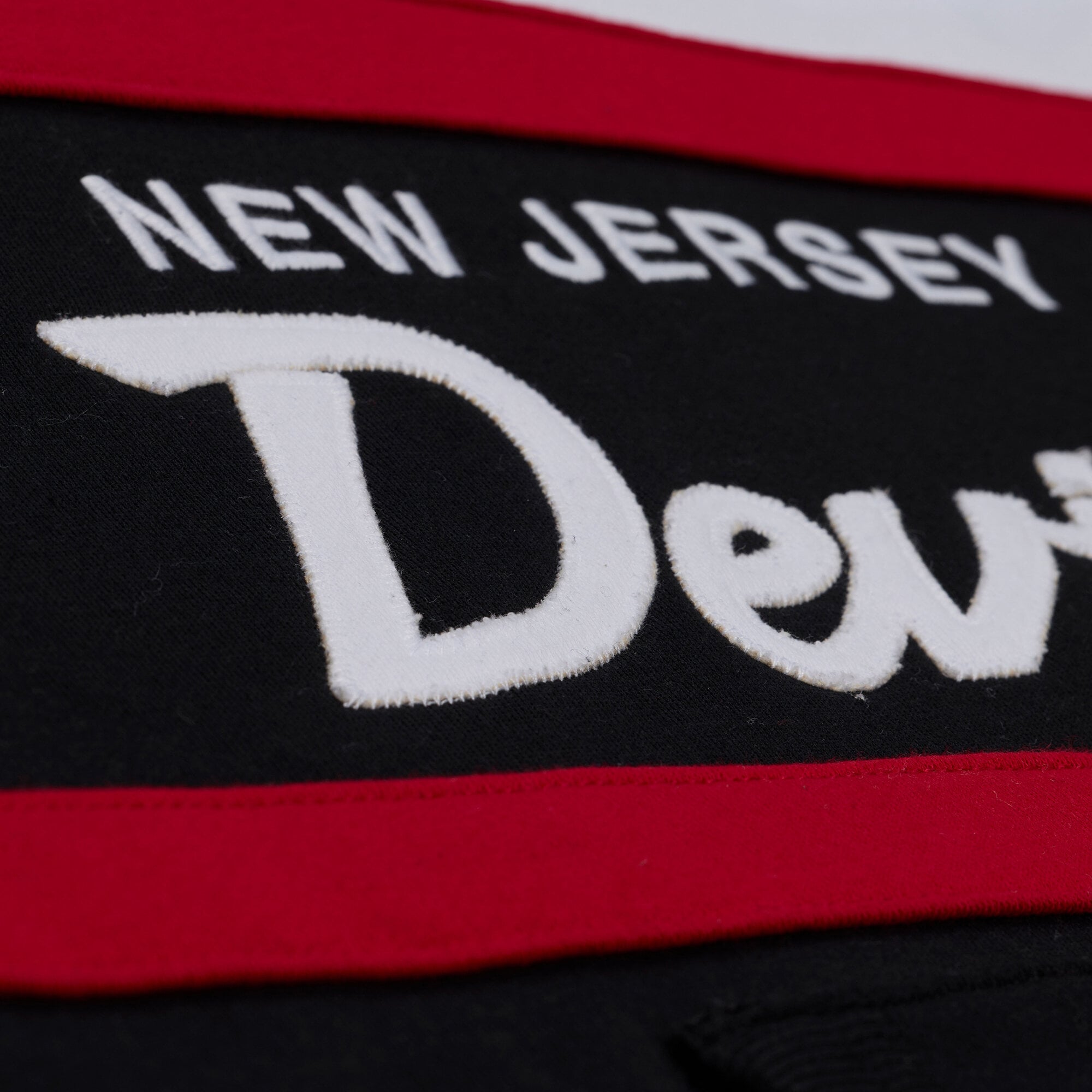 Women's Mitchell & Ness  White/Black New Jersey Devils Head Coach Hoodie