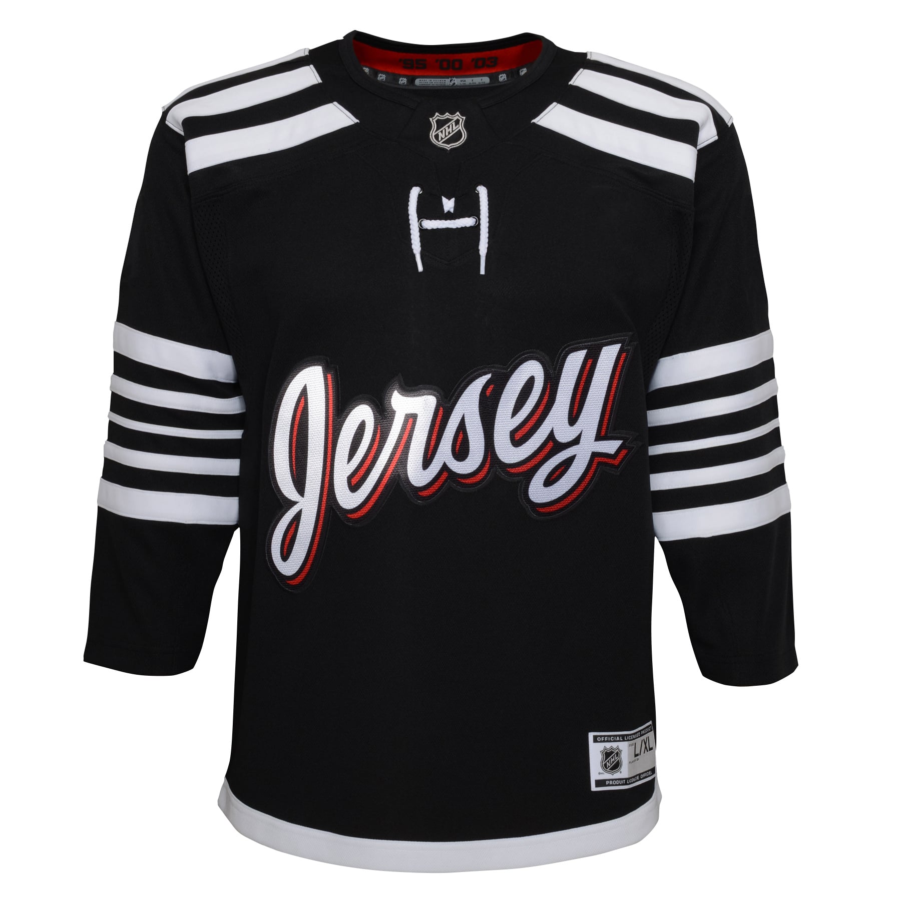 Maillot alternatif Premier noir pour jeunes des New Jersey Devils 2021/22