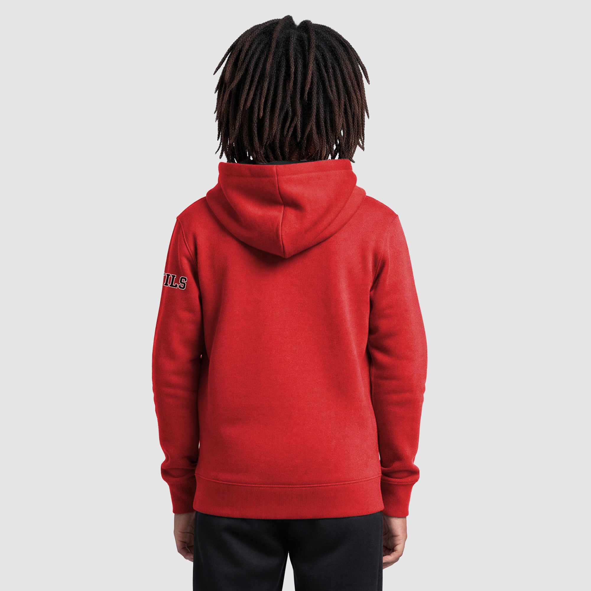 Sweat à capuche polaire Youth Champion Scarlet New Jersey Devils