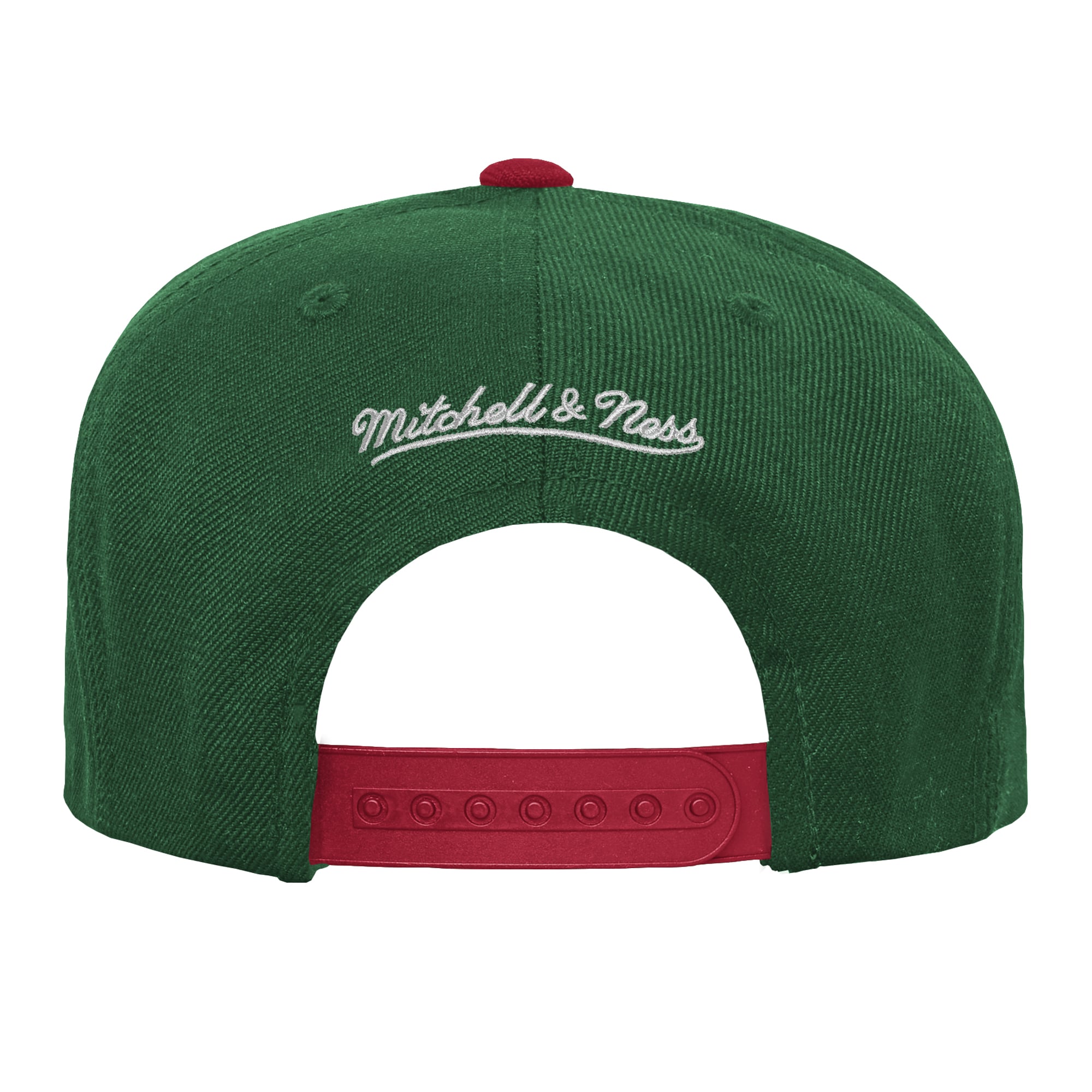 Youth Mitchell & Ness Green/Red New Jersey Devils Legendary Snapback Hat