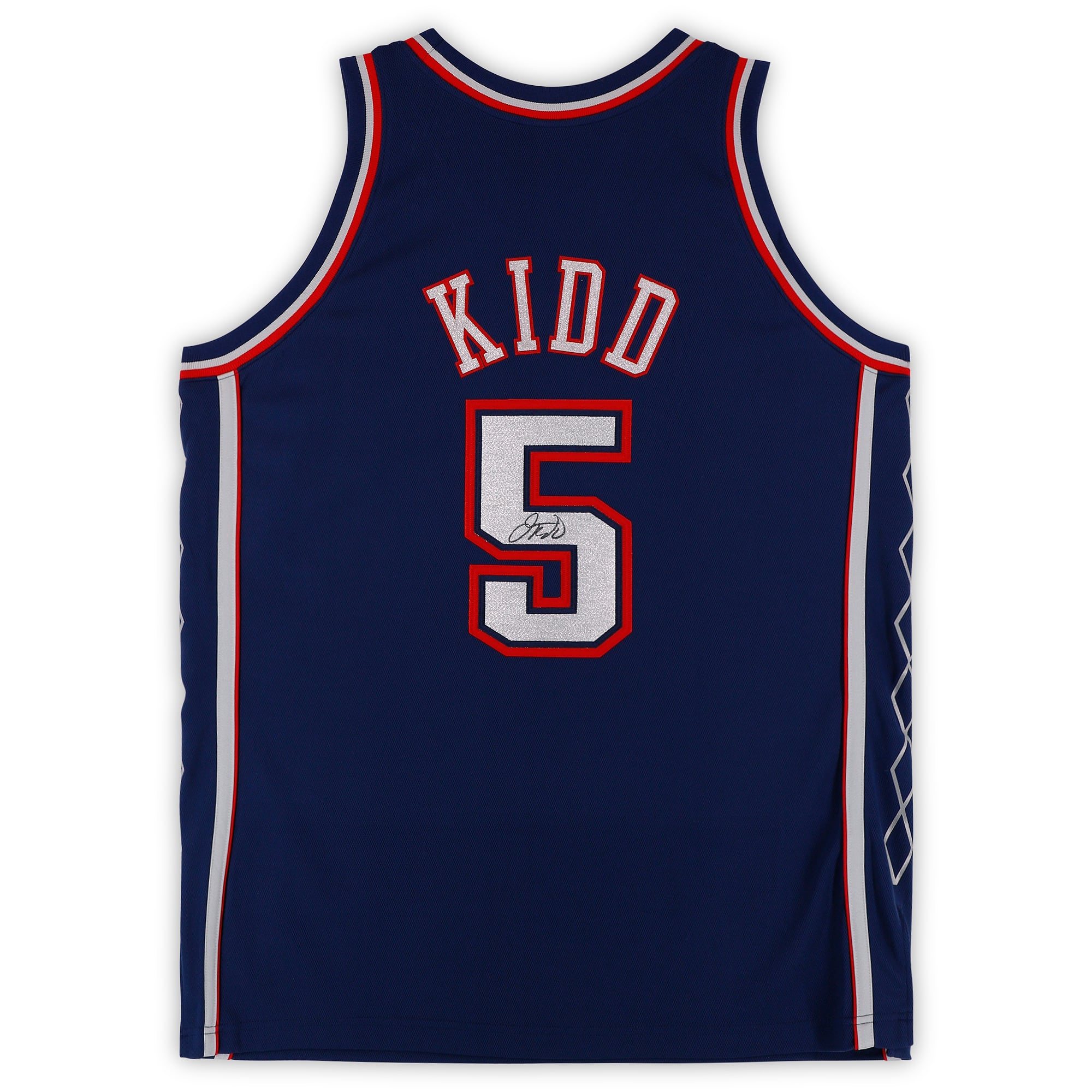 Jason Kidd New Jersey Nets Autographed Navy Mitchell & Ness 2006-07 Authentic Jersey