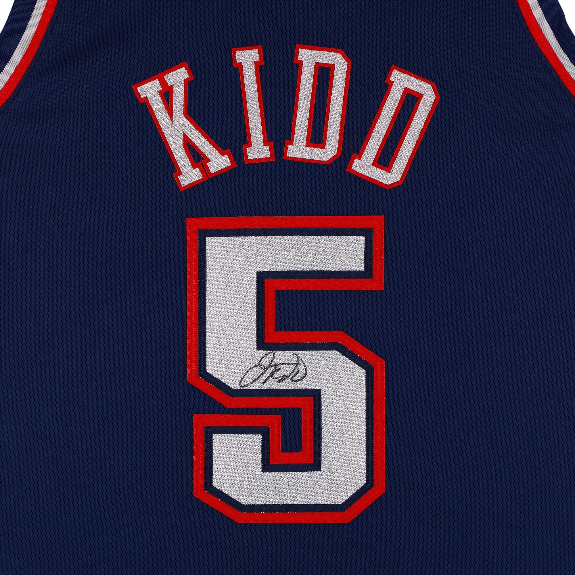Jason Kidd New Jersey Nets Autographed Navy Mitchell & Ness 2006-07 Authentic Jersey