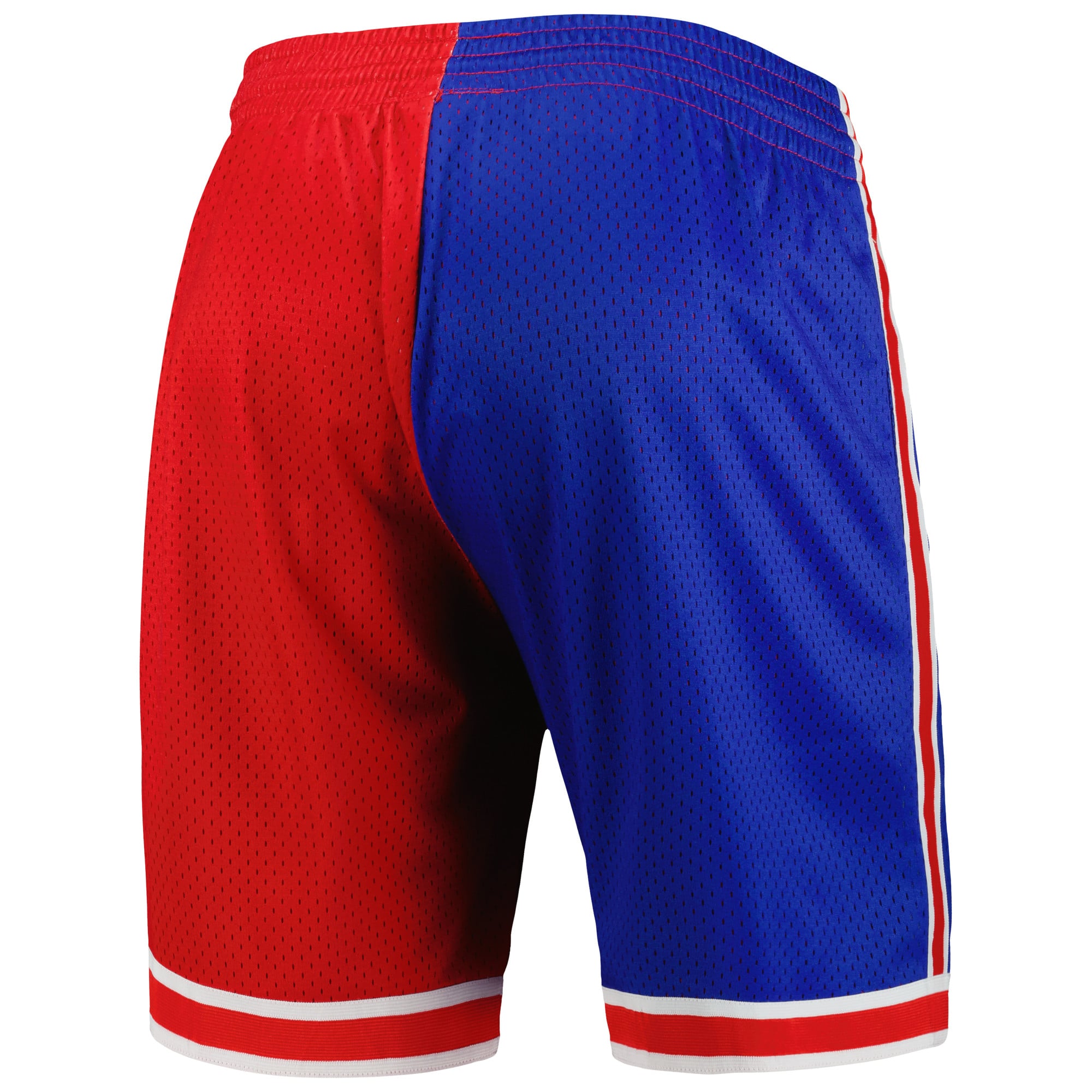 Short Swingman Mitchell & Ness bleu/rouge New Jersey Nets Hardwood Classics 1993 pour homme