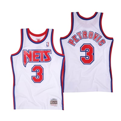 Mitchell & Ness ニュージャージー・ネッツ ドラゼン・ペトロビッチ 