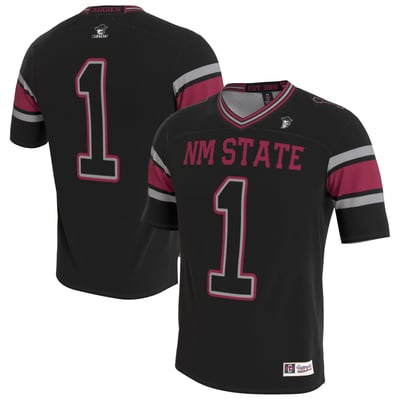 New Mexico State Aggies GameDay Greats Unisex Lightweight Collegiate Football Blackout Fashion Jersey