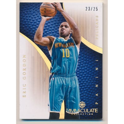 2012-13 Immaculate Collection Gold #59 Eric Gordon