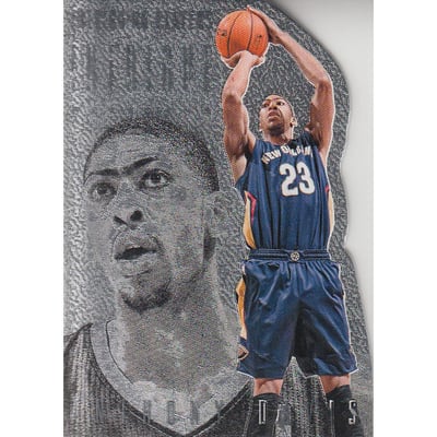 2013-14 Panini Intrigue Intriguing Players Die Cuts #126 Anthony Davis