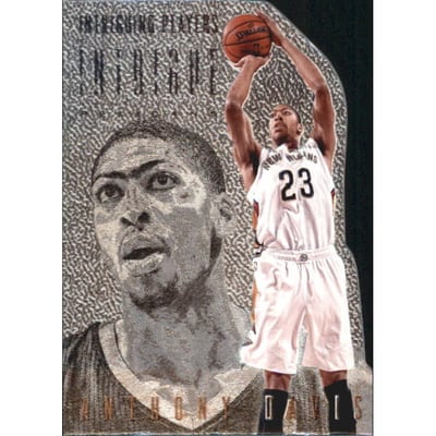 2013-14 Panini Intrigue Intriguing Players Die Cuts #130 Anthony Davis