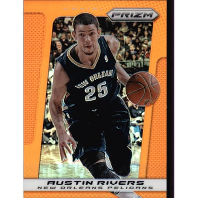 2013-14 Panini Prizm Prizms Orange #25 Austin Rivers