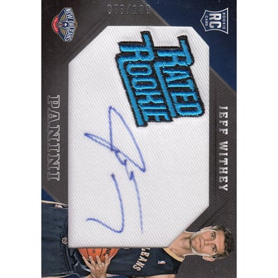 2013-14 Panini Rated Rookie Signatures #32 Jeff Withey