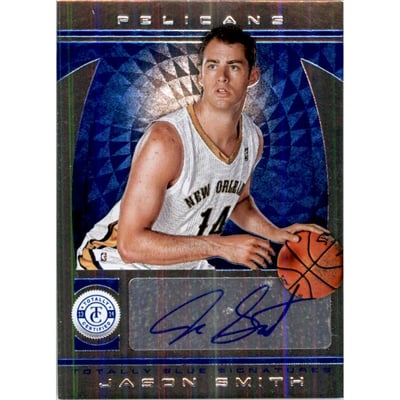 2013-14 Totally Certified Autographs Blue #215 Jason Smith/49