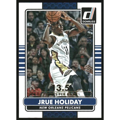2014-15 Donruss Stat Line Career #163 Jrue Holiday/135