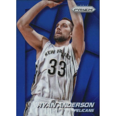 2014-15 Panini Prizm Prizms Blue #62 Ryan Anderson