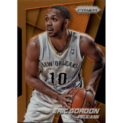 2014-15 Panini Prizm Prizms Orange Die Cut #23 Eric Gordon