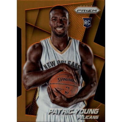 2014-15 Panini Prizm Prizms Orange Die Cut #290 Patric Young