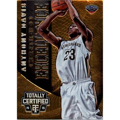 2014-15 Totally Certified Excellence #26 Anthony Davis