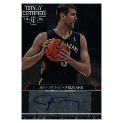 2014-15 Totally Certified Present Potential Signatures #PPSJW Jeff Withey