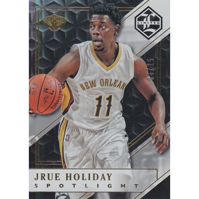 2015-16 Limited Gold Spotlight #135 Jrue Holiday